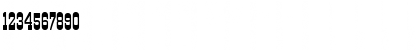 Download Old Towne No536 D Ro1 Regular Font Numeric Preview