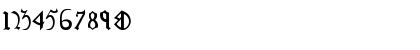 Download Old_Westminster Bold Font Numeric Preview