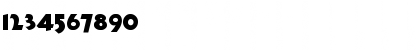 Download Ole Normal Font Numeric Preview