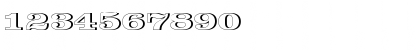 Download ClarendonTBolExpRe1 Regular Font Numeric Preview