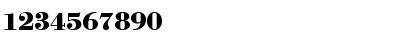 Download OlgaBeckerExtended Bold Font Numeric Preview