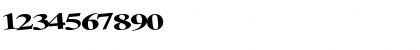 Download Ones Regular Font Numeric Preview