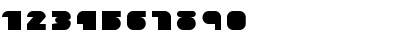 Download OPN DunPeel Lust Regular Font Numeric Preview