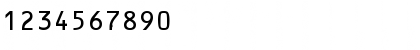 Download OpticalB Normal Font Numeric Preview