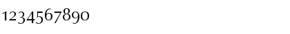 Download Opus-Caps Regular Font Numeric Preview