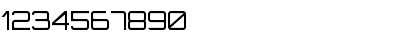 Download Orbitron Light Font Numeric Preview