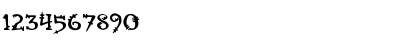 Download Orbus Regular Font Numeric Preview