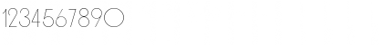 Download Organda Regular Font Numeric Preview