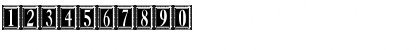 Download Ornate1 Regular Font Numeric Preview