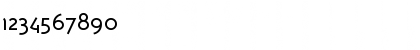 Download OttomatBook Regular Font Numeric Preview