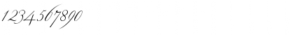 Download Classic Regular Font Numeric Preview