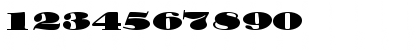 Download OzwaldITC Regular Font Numeric Preview