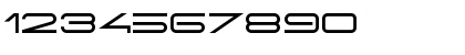 Download abnes Regular Font Numeric Preview