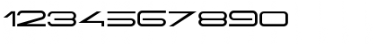 Download abnes Regular Font Numeric Preview