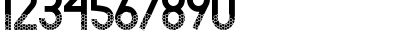 Download adidog hive DEMO Regular Font Numeric Preview