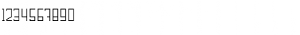Download Alambre Thin Font Numeric Preview
