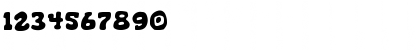Download Alphabit Soup Regular Font Numeric Preview