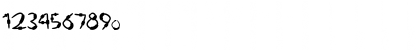 Download Amish Cyborg Regular Font Numeric Preview