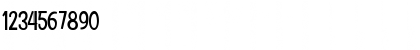 Download ANDRY Regular Font Numeric Preview
