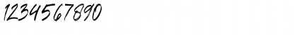 Download Anttariksa Regular Font Numeric Preview