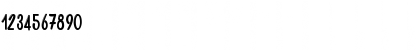 Download Artisanalerie_PersonalUseOnly Regular Font Numeric Preview