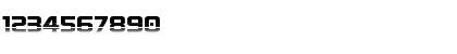 Download Astro Armada Twotone Regular Font Numeric Preview