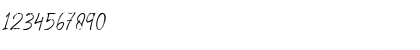Download Atalla Regular Font Numeric Preview