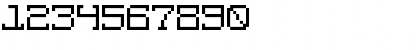 Download Atari Abandoned Regular Font Numeric Preview