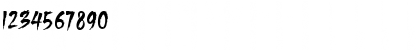 Download Avaca Davra Regular Font Numeric Preview
