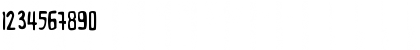 Download Awkward Billy Regular Font Numeric Preview