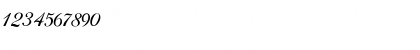 Download Brithney Regular Font Numeric Preview