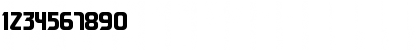 Download Benzo Regular Font Numeric Preview