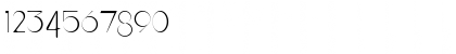 Download CleanCut-Caps Roman Font Numeric Preview