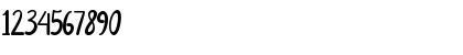 Download bialletta Regular Font Numeric Preview