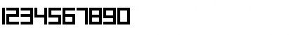 Download Big Regular Font Numeric Preview