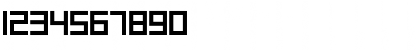 Download Big Regular Font Numeric Preview