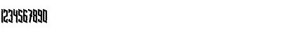 Download Bleach Regular Font Numeric Preview