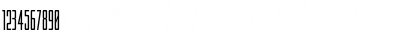 Download Blue Cobra Regular Font Numeric Preview