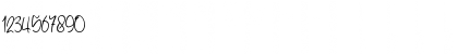 Download Bluettelli Regular Font Numeric Preview