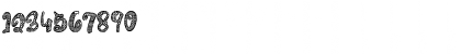 Download Bobobos Regular Font Numeric Preview