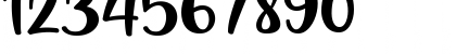 Download Boendalove Regular Font Numeric Preview