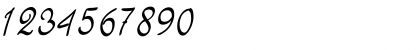 Download Bollgania Regular Font Numeric Preview