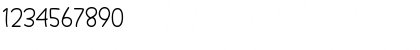 Download Boniceta Regular Font Numeric Preview