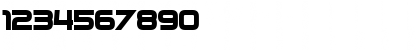 Download Bonk Robbers Regular Font Numeric Preview