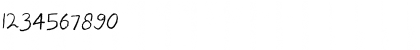 Download Bored Crayon Regular Font Numeric Preview
