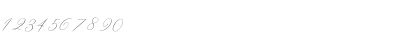 Download Botterill Signature Regular Font Numeric Preview