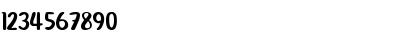 Download Bread Regular Font Numeric Preview