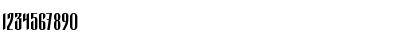 Download Brianne Regular Font Numeric Preview