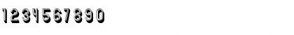 Download Bridge Regular Font Numeric Preview