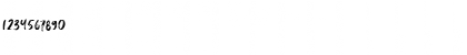 Download Bridgeriden Regular Font Numeric Preview